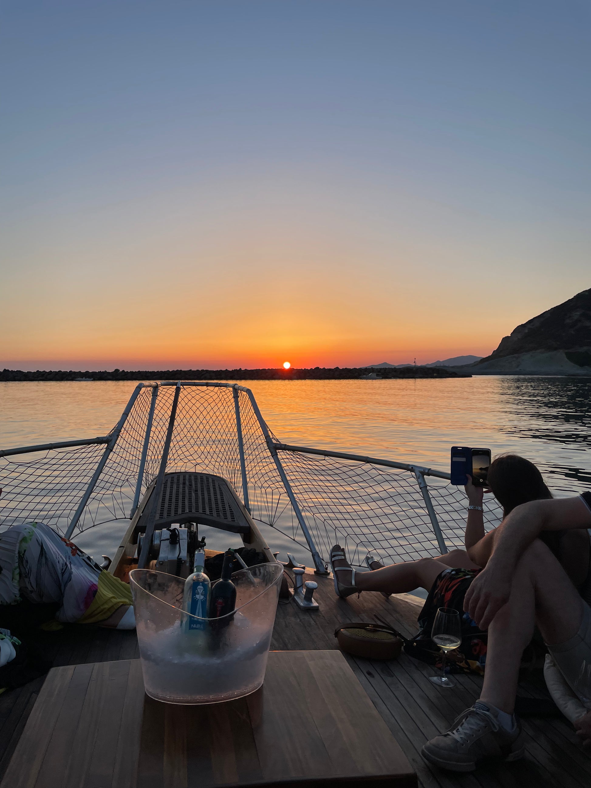 Aperitivo in Barca al Tramonto 